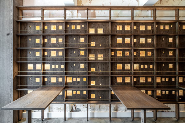 Hospitality fit-out and venue detail at 179 Domain, South Yarra by WB Built