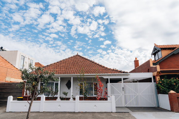Interior and architectural detail at Armstrong House, Albert Park by WB Built