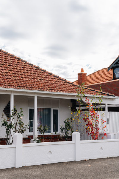 Interior and architectural detail at Armstrong House, Albert Park by WB Built