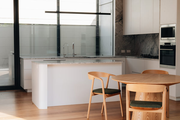 Interior and architectural detail at Middle Park by WB Built