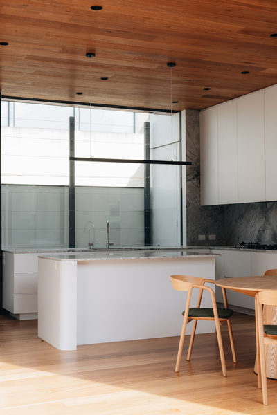 Interior and architectural detail at Middle Park by WB Built